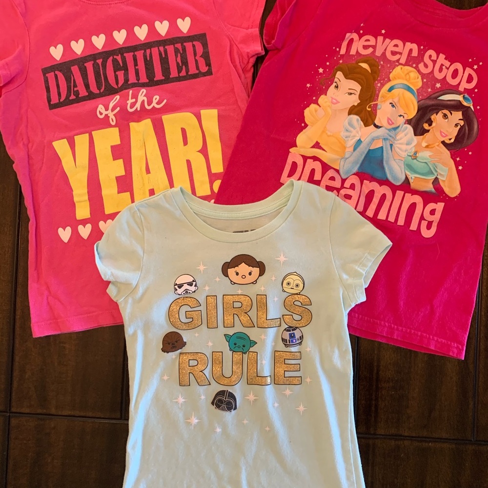 Size Medium Girls Shirt Bundle
